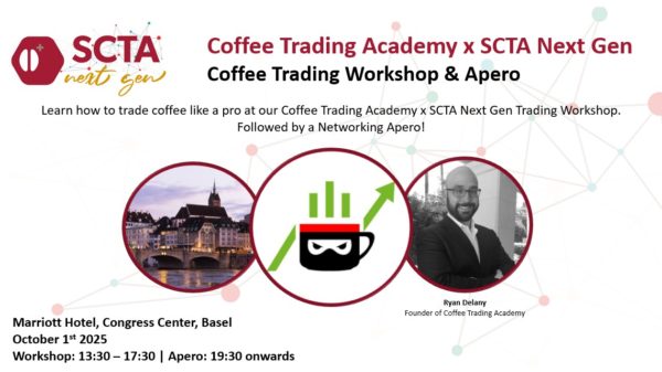 SCTA Next Gen Coffee Trading Workshop & apero | 1st October 2025